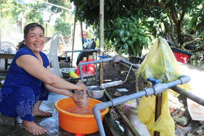 Quản lý, vận hành, khai thác bền vững công trình cấp nước và vệ sinh nông thôn