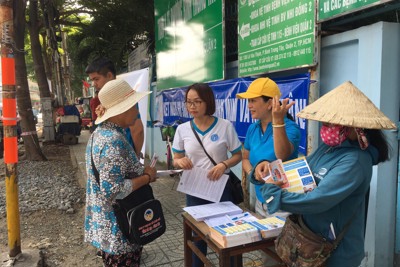 Gần 90.000 người tham gia BHXH, BHYT sau 2 ngày ra quân hưởng ứng Ngày BHYT Việt Nam