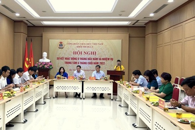 Khối Thi đua I Công đoàn Viên chức Việt Nam triển khai nhiệm vụ những tháng cuối năm 2022