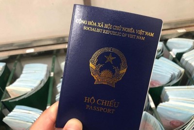 Sẽ có phần ghi chú nơi sinh của công dân vào hộ chiếu mới 