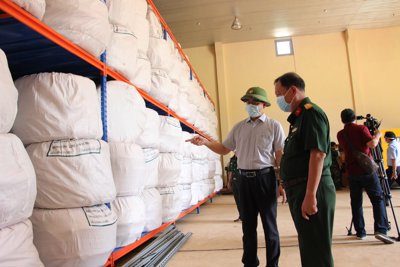 Hoàn thành xuất cấp hàng DTQG phục vụ phòng, chống dịch COVID-19