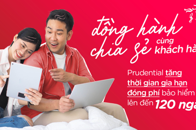 Prudential điều chỉnh thời gian gia hạn đóng phí cho các hợp đồng bảo hiểm còn hiệu lực