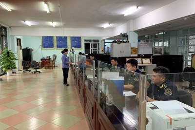 Cục Hải quan Lào Cai thu ngân sách đạt 74,7% dự toán