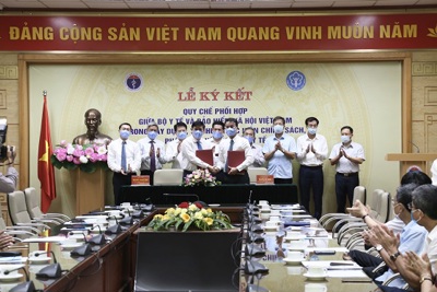 [Ảnh] Những hoạt động nổi bật của lĩnh vực BHXH, BHYT trong tháng 9/2020