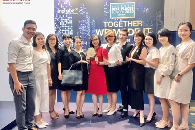 Generali Việt Nam được vinh danh “Top 10 doanh nghiệp tiêu biểu có nguồn nhân lực hạnh phúc”