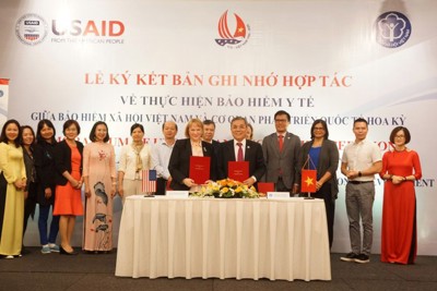 Bảo hiểm Xã hội Việt Nam “bắt tay” USAID trong lĩnh vực bảo hiểm y tế