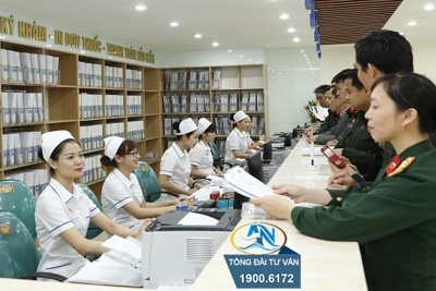 Hướng dẫn thanh toán chi phí khám, chữa bệnh BHYT cho đối tượng là thân nhân quân nhân?