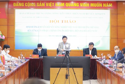 Chuyển đổi nền nông nghiệp theo hướng hiện đại, bền vững