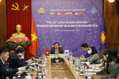 Khai mạc Hội nghị Ban Chấp hành Hiệp hội An sinh xã hội ASEAN lần thứ 38