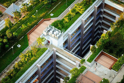 Nơi đầu tiên trên thế giới phủ kín cây xanh trên các mái nhà