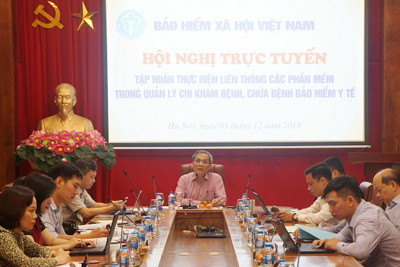 Tập huấn thực hiện liên thông các phần mềm quản lý chi khám chữa bệnh BHYT 