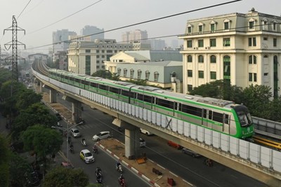 Hà Nội: Tiếp tục khởi công thêm 3 tuyến đường sắt đô thị trong 5 năm tới