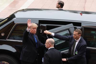 Mật vụ Mỹ bảo vệ Tổng thống Trump tại Hà Nội