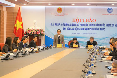 Hội thảo Giải pháp mở rộng diện bao phủ của chính sách BHXH đối với lao động khu vực phi chính thức