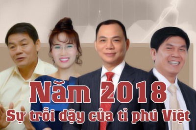 [Infographic] Khối tài sản khổng lồ của tỉ phú đô la người Việt