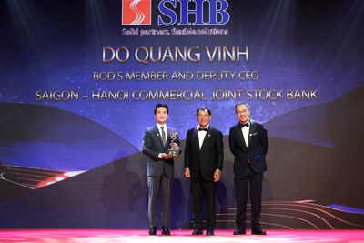 Ông Đỗ Quang Vinh là 'Doanh nhân châu Á xuất sắc ngành dịch vụ tài chính'