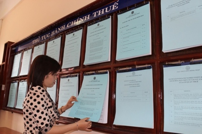 Kiểm soát chặt thủ tục hành chính cấp cục và chi cục thuế