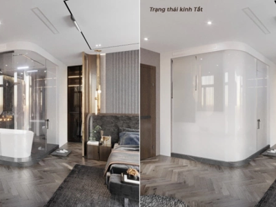 Kính điện đổi màu Eurowindow - Giải pháp thông minh điều chỉnh ánh sáng, tối ưu năng lượng cho công trình hiện đại