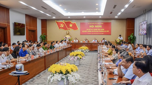 Cà Mau: Chính quyền địa phương hai cấp thông suốt sau 2 tháng thực hiện
