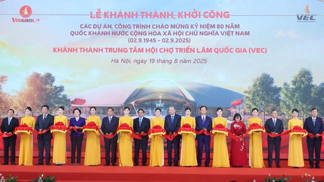 Đồng loạt khánh thành, khởi công các dự án lớn chào mừng Đại hội Đảng lần thứ XIV