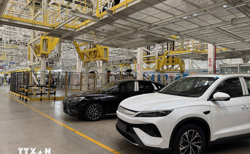 Các hãng xe Trung Quốc đang vượt đối thủ châu Âu trên toàn cầu