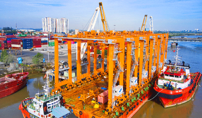 Kết cấu hạ tầng cảng biển Bình Dương giữ nguyên quy mô hiện hữu và được đầu tư chiều sâu nâng cao năng lực khai thác cảng biển