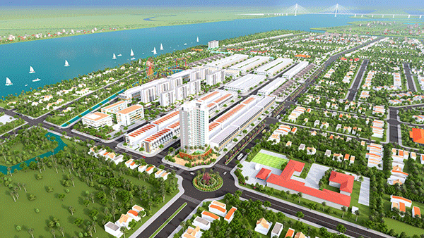 Cồn Khương Diamond City hứa hẹn sẽ thay đổi bộ mặt đô thị Cần Thơ. Ảnh: Thanh Đình