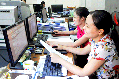 Cục Thuế Hà Nam ứng dụng hiệu quả công nghệ thông tin trong hoạt động quản lý thuế.