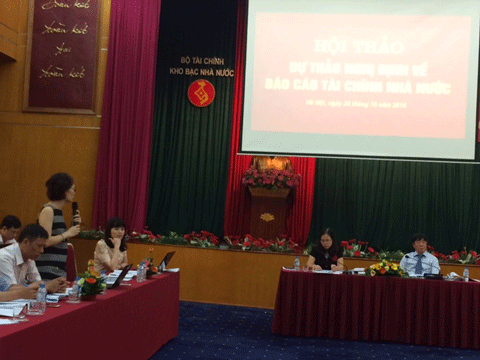 Đại biểu tham gia góp ý tại Hội thảo. Ảnh: Vân Hà
