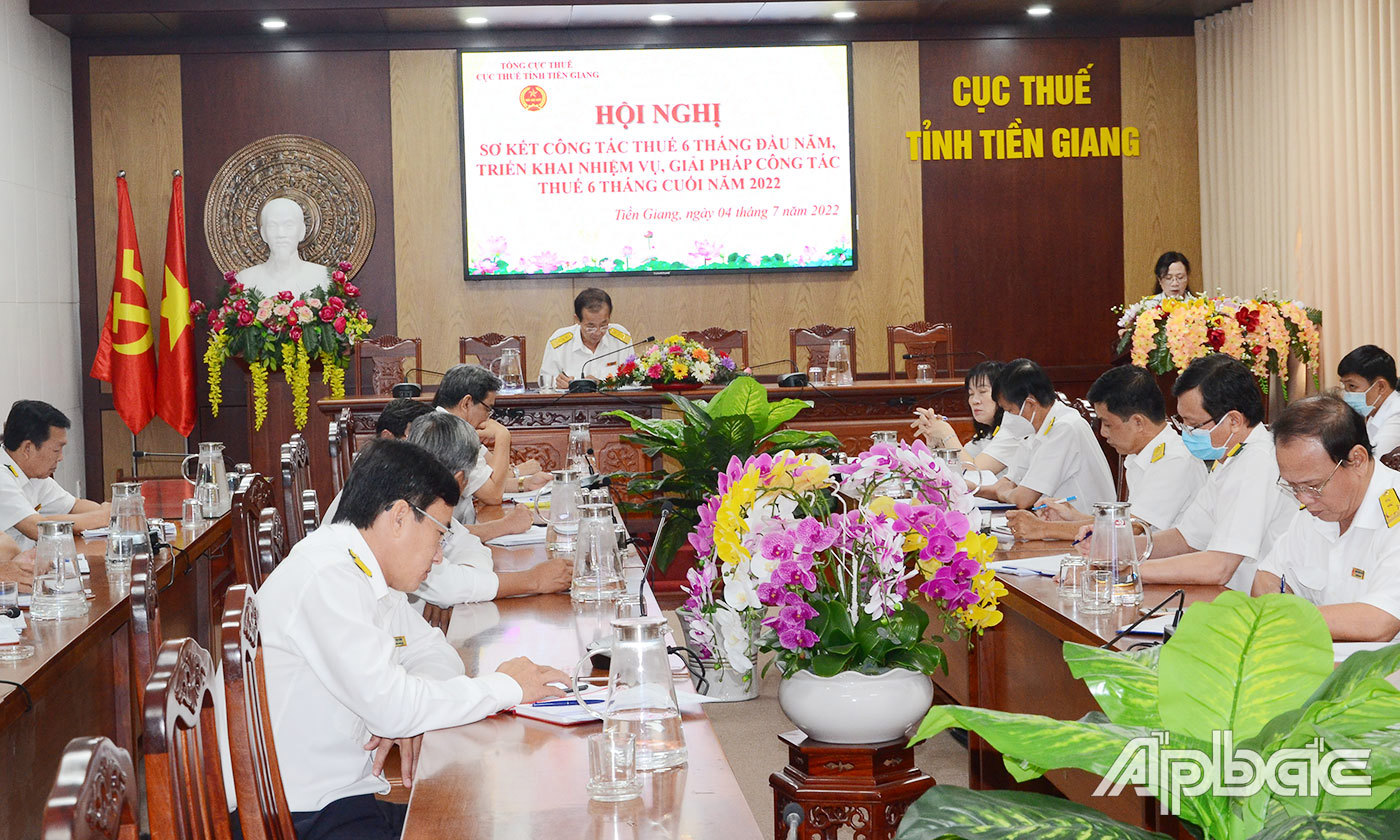 Cục Thuế Tiền Giang tiếp tục phấn đấu hoàn thành vượt dự toán thu NSNN năm 2022 được giao ở mức cao nhất.