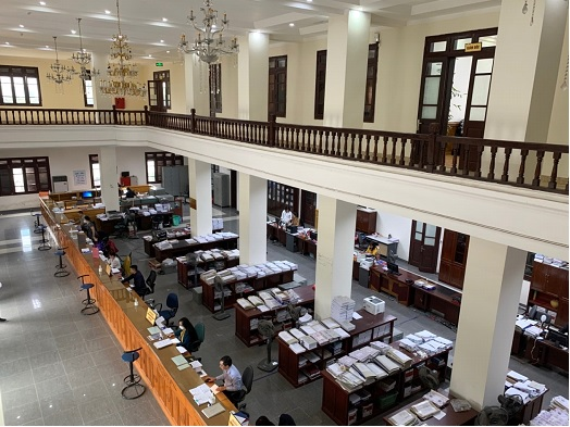 KBNN Lào Cai đẩy mạnh cải cách hành chính gắn với hiện đại hóa công nghệ quản lý, công khai, minh bạch quy trình, thủ tục, tiến độ giải quyết thủ tục hành chính tại đơn vị.