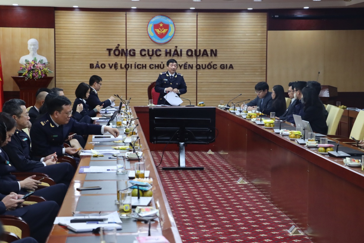 Hội thảo về chuyển đổi số ngành Hải quan do Tổng cục Hải quan tổ chức, ngày 14/12/2022.