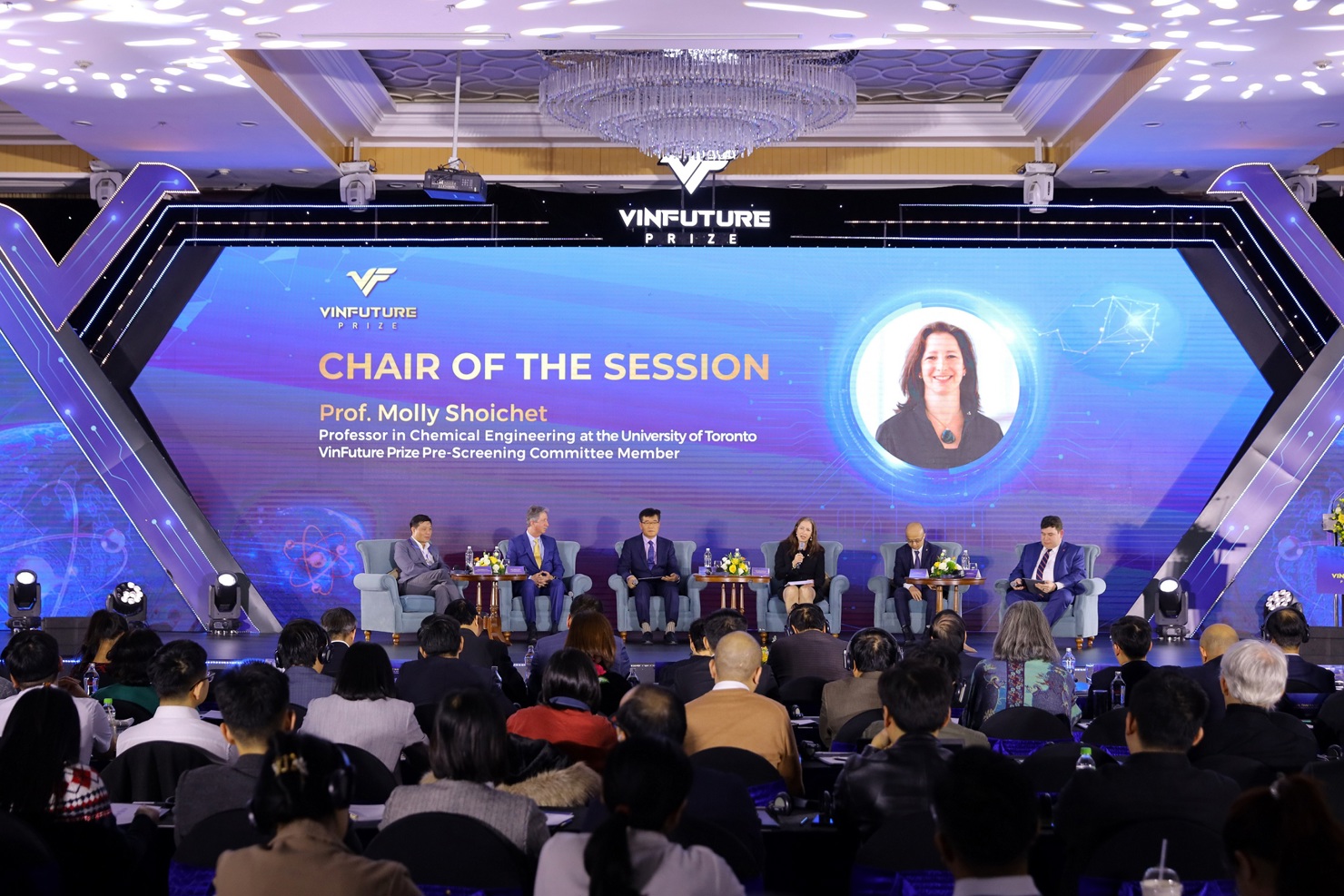Tọa đàm Khoa học hướng tới Lễ trao giải KHCN toàn cầu VinFuture mùa 2. Ảnh: VIC