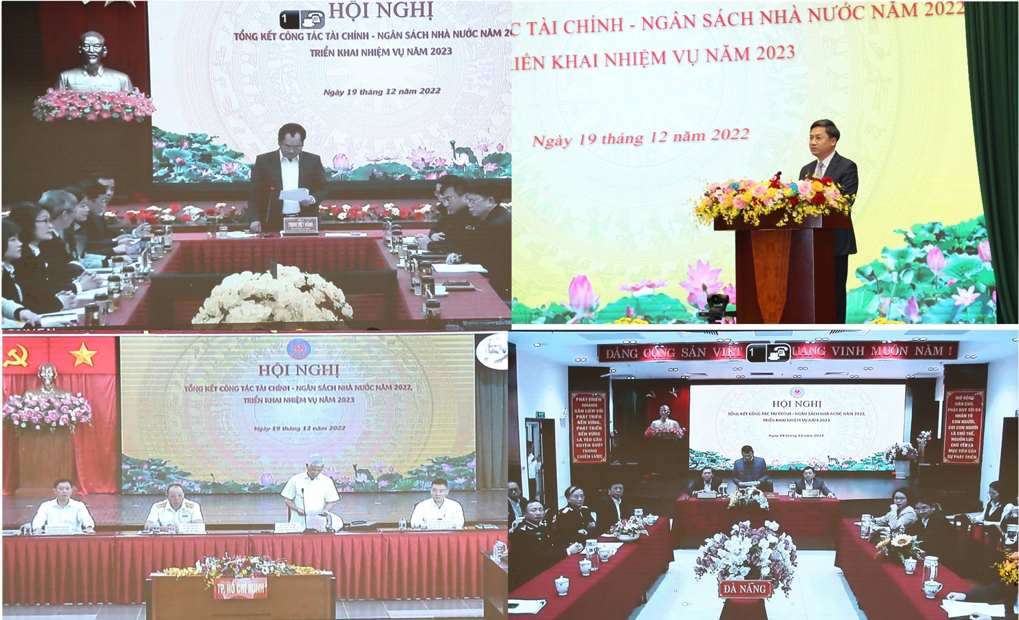 Lãnh đạo các địa phương phát biểu tại Hội nghị.
