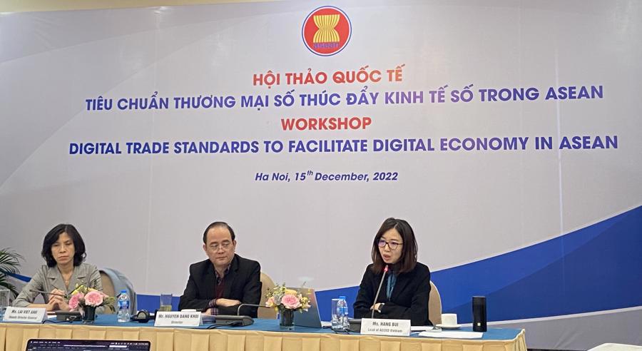 Tháng 4/2020, ASEAN đã thành lập nhóm công tác về tiêu chuẩn thương mại số.