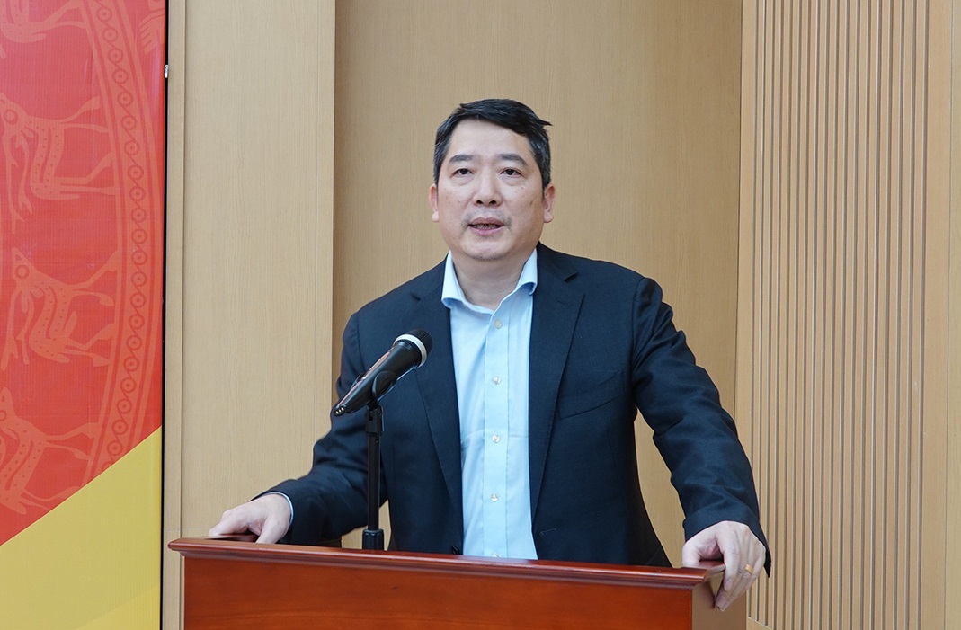 Thứ trưởng Cao Anh Tuấn phát biểu chỉ đạo tại Hội nghị.