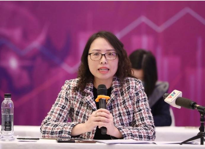 Bà Tạ Thanh Bình - Vụ trưởng Vụ Phát triển thị trường, Ủy ban Chứng khoán Nhà nước.