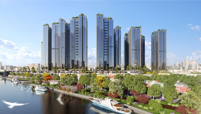 Khách hàng KienlongBank trúng thưởng căn hộ cao cấp gần 5 tỷ đồng. Ảnh: KLB