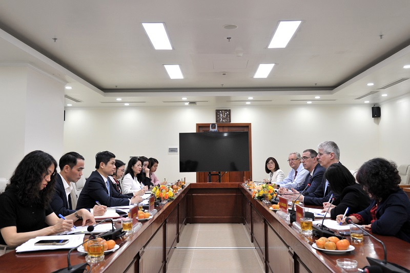 Buổi làm việc giữa Tổng cục Thuế Việt Nam và Đoàn IMF.