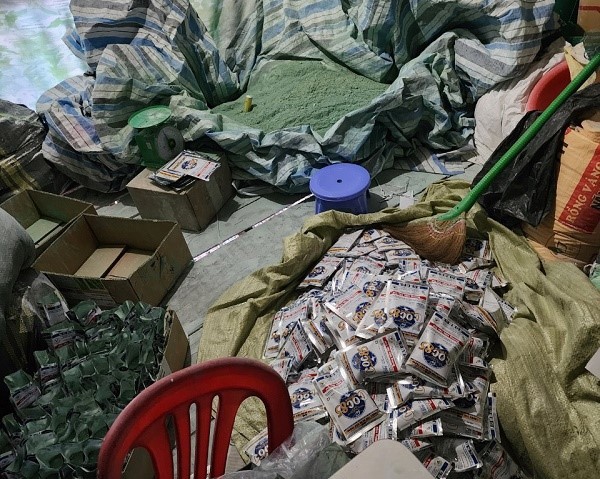 Tang vật vụ án. 