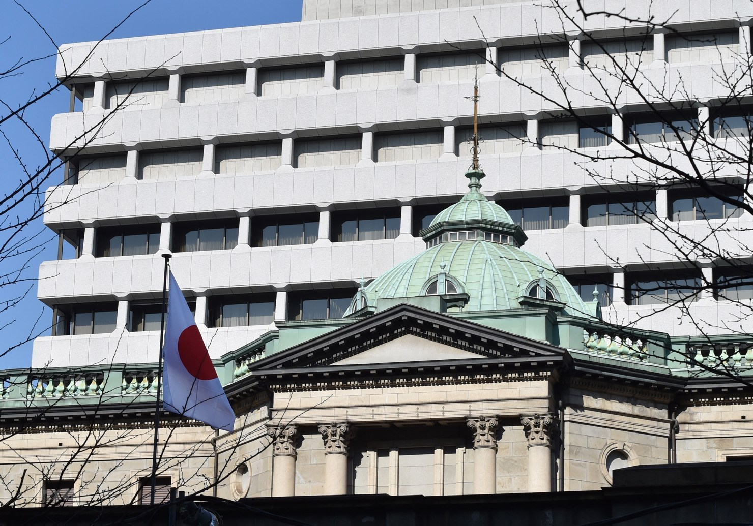 Trụ sở Ngân hàng Trung ương Nhật Bản tại Tokyo.