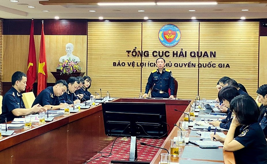 Hội nghị trực tuyến đánh giá tình hình triển khai Chương trình thí điểm hỗ trợ, khuyến khích DN tự nguyện tuân thủ pháp luật hải quan (ngày 14/4/2023)