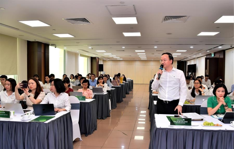 Ông Lê Quang Vinh – Phó Tổng Giám đốc, Trưởng Ban tổ chức phát biểu chỉ đạo tại Chương trình
