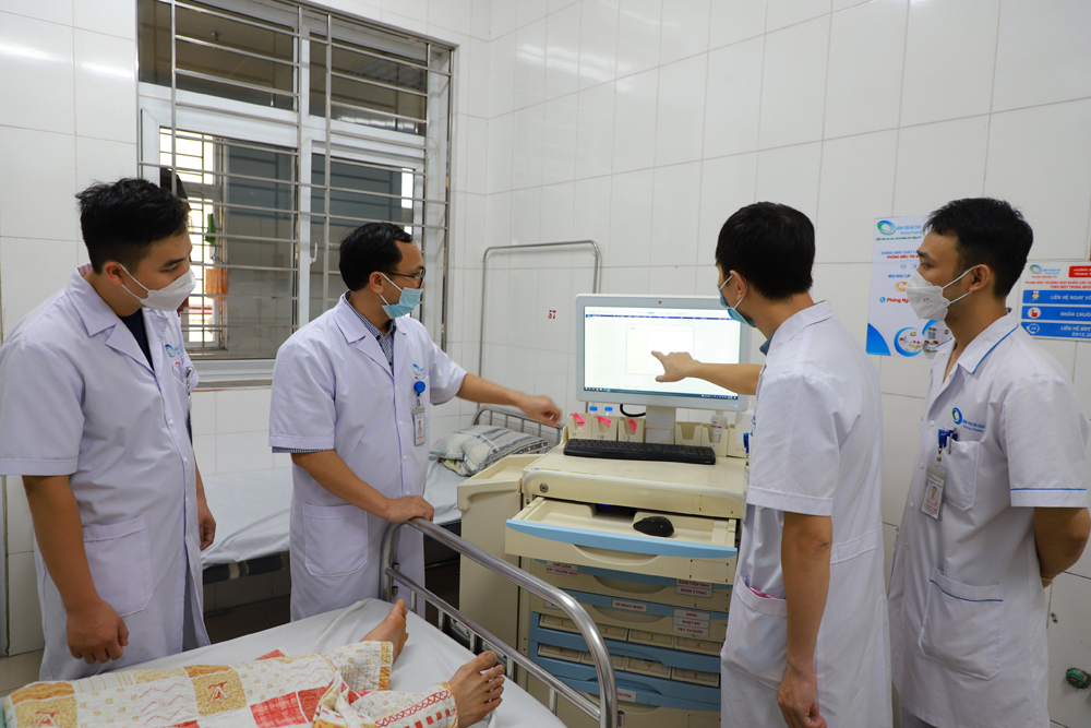 Bệnh viện Bãi Cháy đi đầu trong chuyển đổi số y tế.