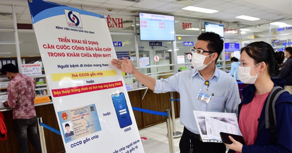 Trên 97% cơ sở y tế triển khai khám chữa bệnh BHYT bằng căn cước công dân.