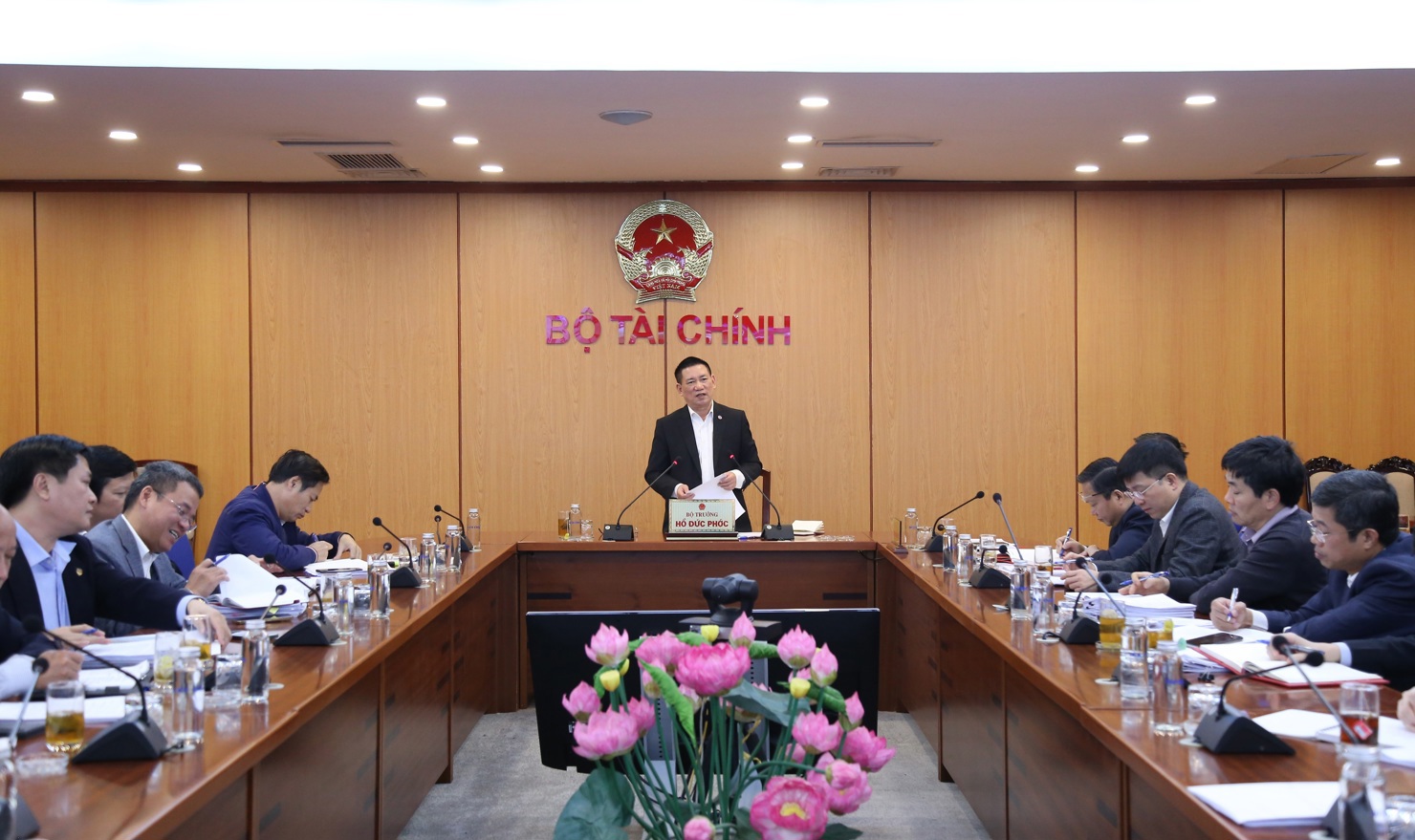 Ban Cán sự Đảng Bộ Tài chính yêu cầu các đơn vị nêu cao tinh thần đại đoàn kết, tạo động lực phấn đấu thi đua hoàn thành xuất sắc các nhiệm vụ chính trị được giao.