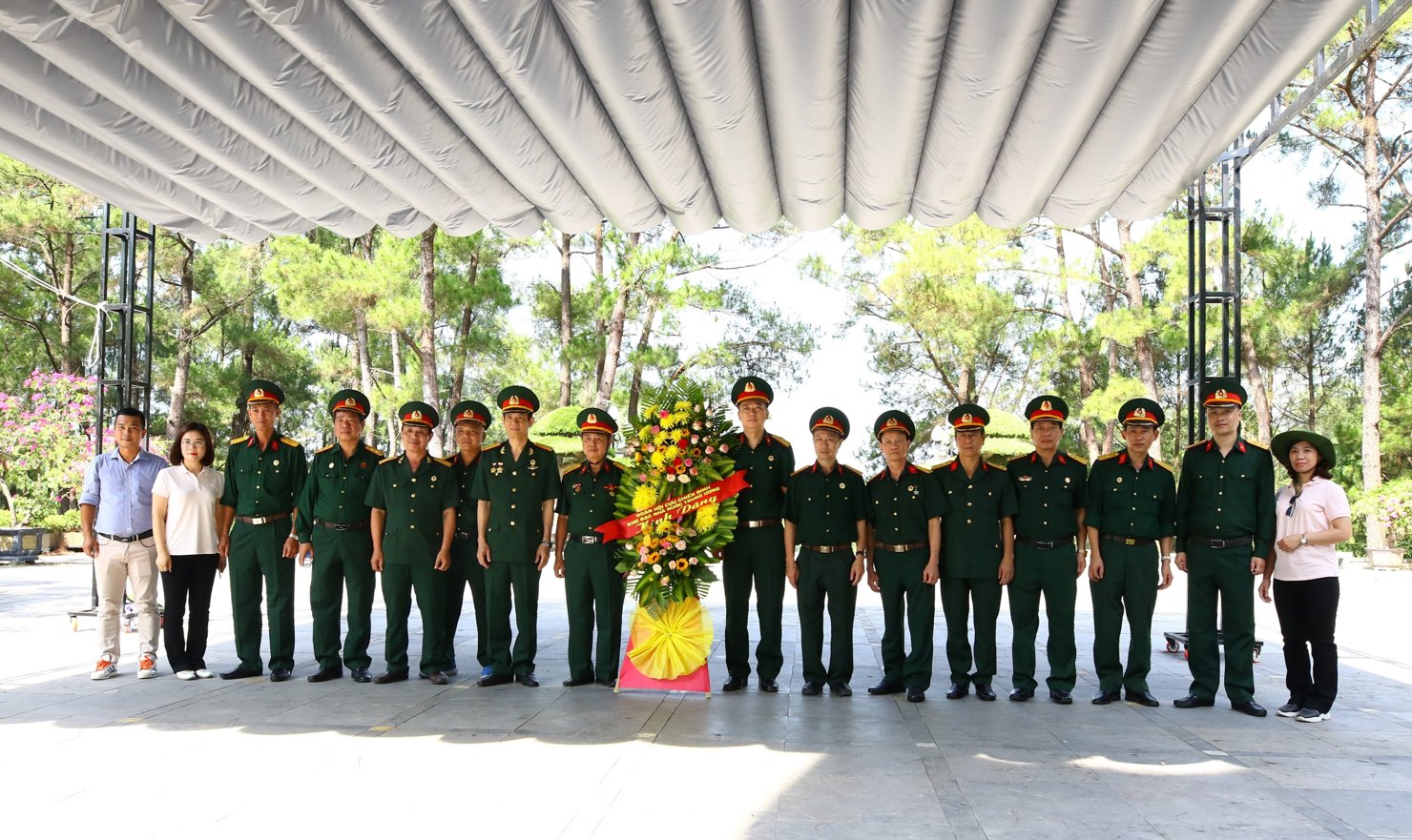 Đoàn Cựu chiến binh cơ quan Kho bạc Nhà nước Trung ương.