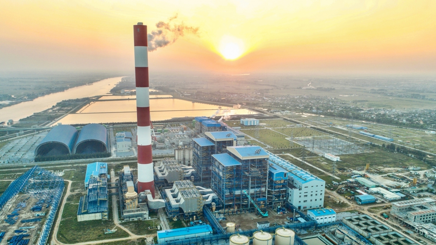 Nhà máy Nhiệt điện Thái Bình 2 đã đi vào vận hành với công suất cao từ ngày 27/4/2023.