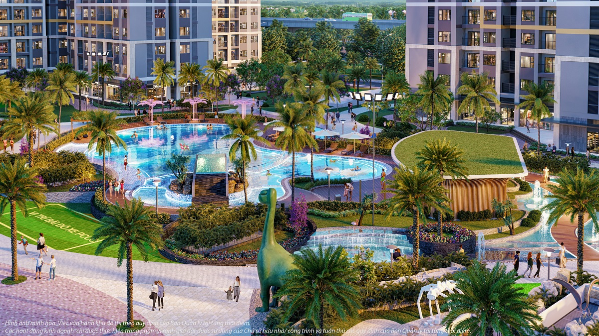 Hai tòa tháp “hoa hậu” GH1 và GH6 tại Glory Heights được đầu tư những tiện ích đẳng cấp chưa từng có. Ảnh: VHM