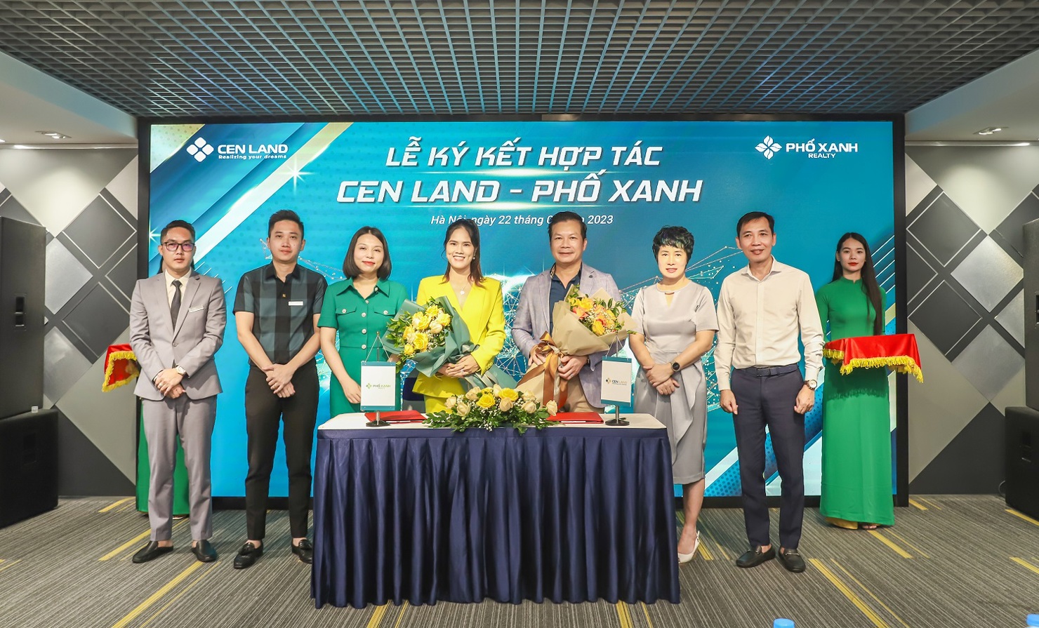 Tập đoàn Phố Xanh chính thức trở thành thành viên trong hệ sinh thái dịch vụ BĐS của Cen Land.